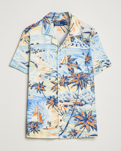 Herre |  | Polo Ralph Lauren | Terry Hawaiian Beach Short Sleeve Shirt Multi