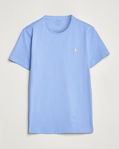 Herre | T-Shirts | Polo Ralph Lauren | Crew Neck T-Shirt Lafayette Blue