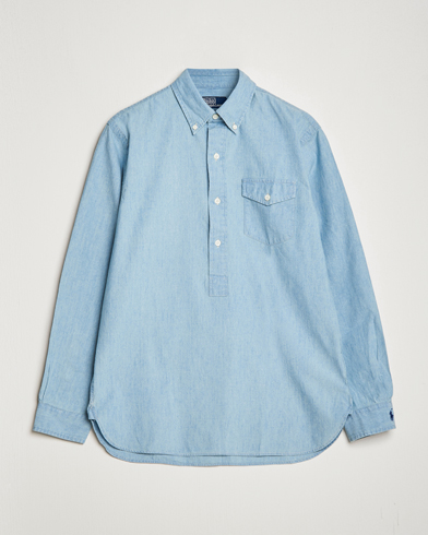 Herre | Jeansskjorter | Polo Ralph Lauren | Chambray Popover Shirt Light Indigo