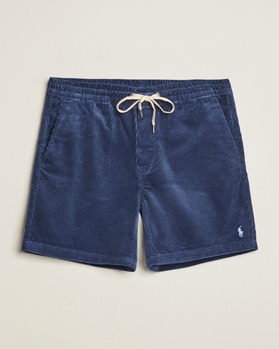 Herre | Polo Ralph Lauren | Polo Ralph Lauren | Prepster Corduroy Drawstring Shorts Boston Navy