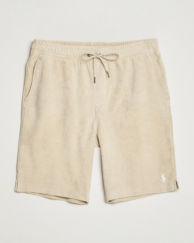 Herre |  | Polo Ralph Lauren | Cotton Terry Drawstring Shorts Spring Beige