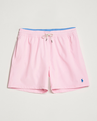 Herre | Badeshorts | Polo Ralph Lauren | Recyceled Traveler Boxer Swimshorts Carmel Pink