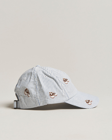 Herre | Caps | Polo Ralph Lauren | Oxford Striped Cap Blue/White