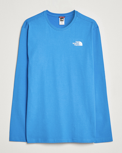 Herre | Outdoor | The North Face | Long Sleeve Easy T-Shirt Super Sonic Blue