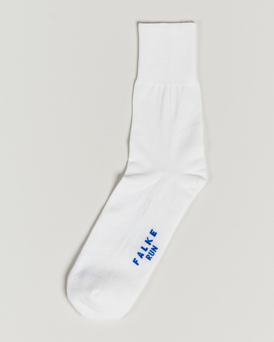 Herre |  | Falke | Run Cushioned Sport Sock White