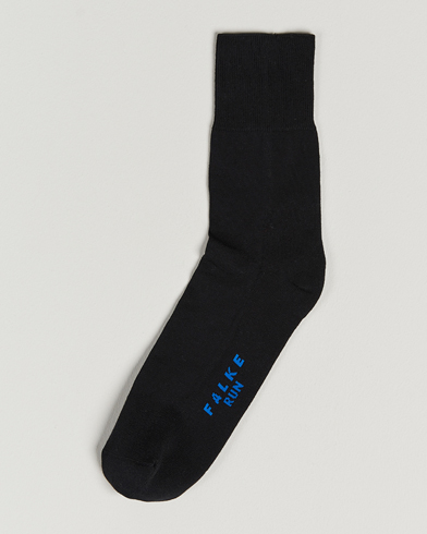 Herre | Vanlige sokker | Falke | Run Cushioned Sport Sock Black