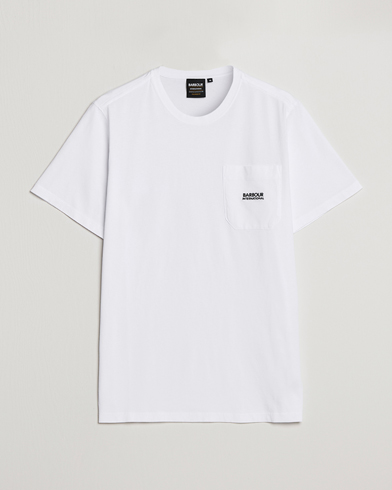 Herre | Barbour International | Barbour International | Radok Pocket Crew Neck T-Shirt White