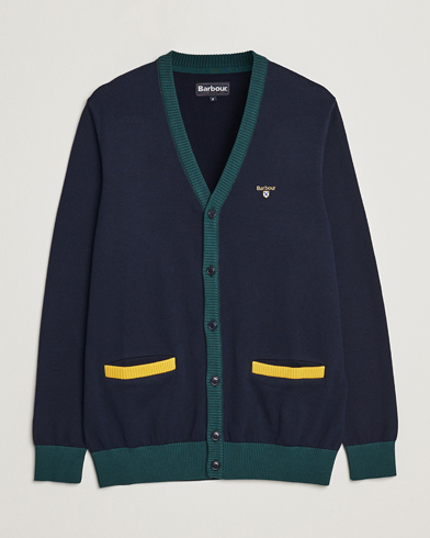 Herre | Cardigans | Barbour Lifestyle | Sheldonian Knitted Cardigan Navy
