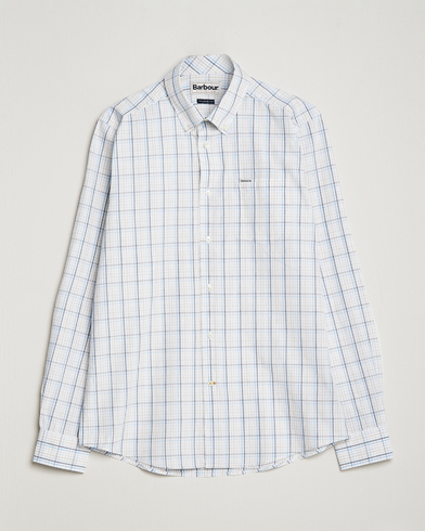 Herre |  | Barbour Lifestyle | Tailored Fit Alnwick Checked Shirt Stone