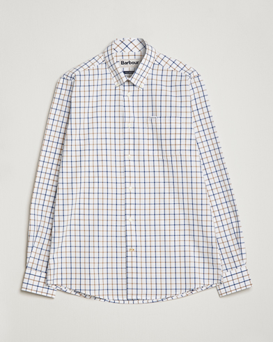 Herre | Casualskjorter | Barbour Lifestyle | Tailored Fit Bradwell Checked Shirt Sandstone