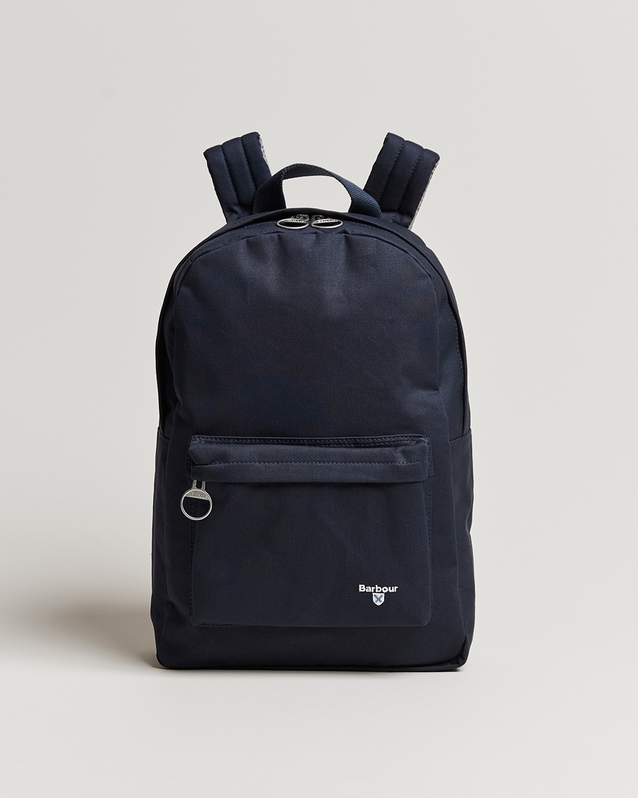 Herre | | Barbour Lifestyle | Cascade Canvas Backpack Navy