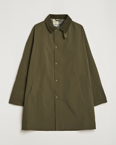 Herre |  | Barbour White Label | Ashi Mac Casual Coat Olive