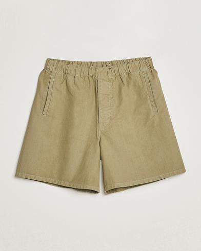 Herre | Shorts | Barbour White Label | Dillon Cotton Drawstring Shorts Bleached Olive
