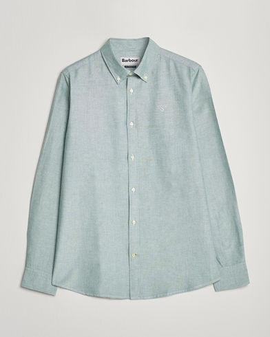 Herre | Barbour | Barbour Lifestyle | Tailored Fit Oxford 3 Shirt Green