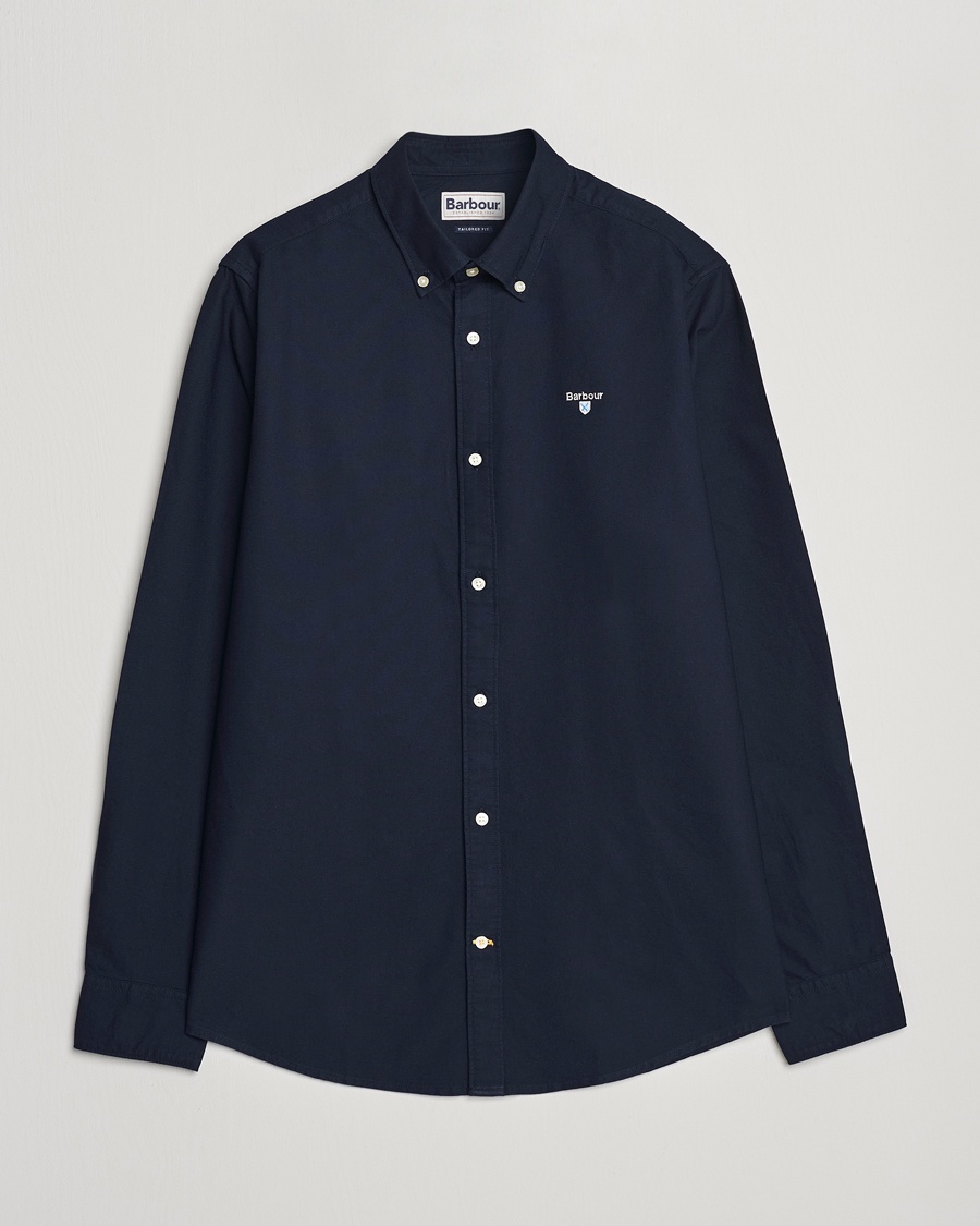 Herre | | Barbour Lifestyle | Tailored Fit Oxford 3 Shirt Navy