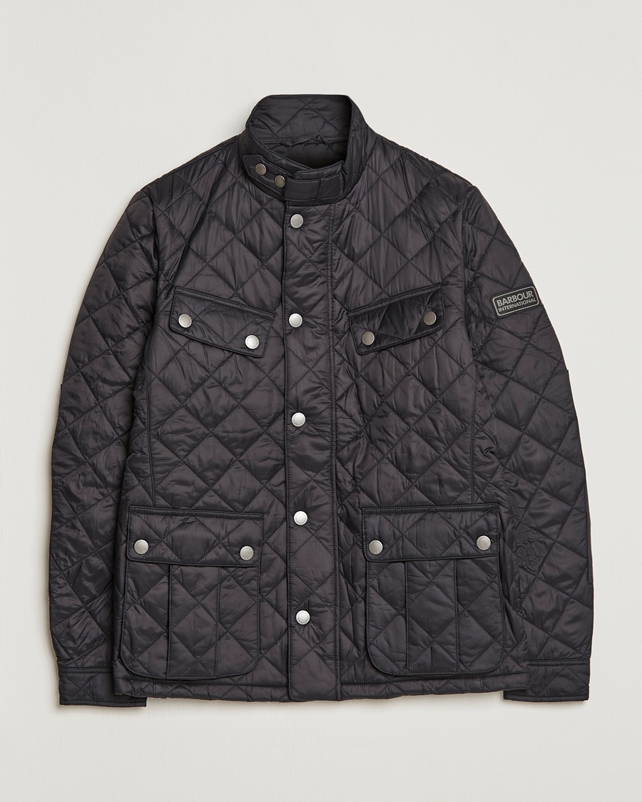 Barbour International Ariel Quilted Jacket Black – Svart