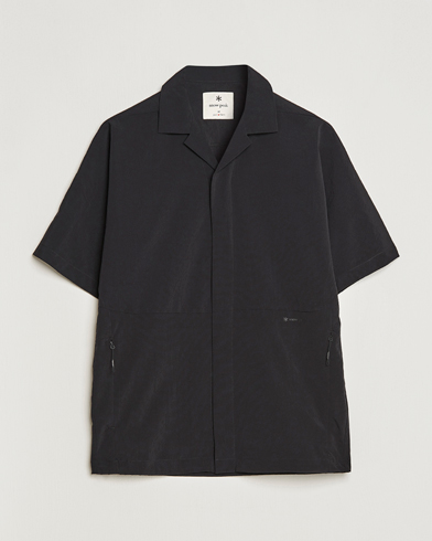 Herre | Kortermede skjorter | Snow Peak | Breathable Quick Dry Shirt Black