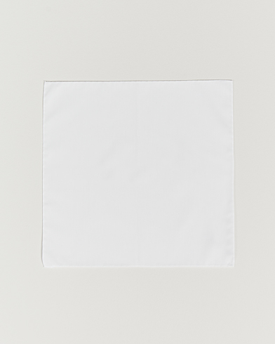 Herre | Lommetørklær | BOSS | Cotton Pocket Square White