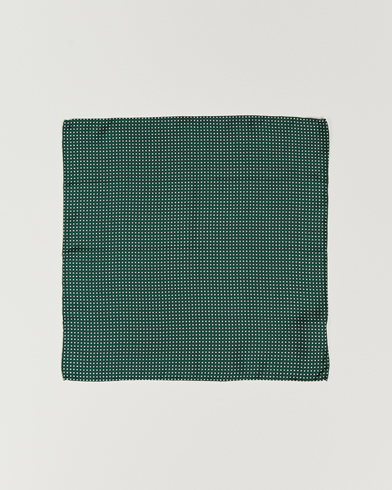 Herre |  | Amanda Christensen | Handkerchief Dot Silk Bottle Green