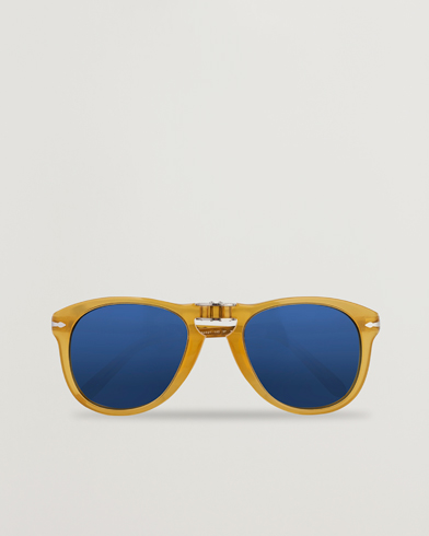 Herre | Buede solbriller | Persol | 0PO0714 Steve McQueen Sunglasses Opal Yellow