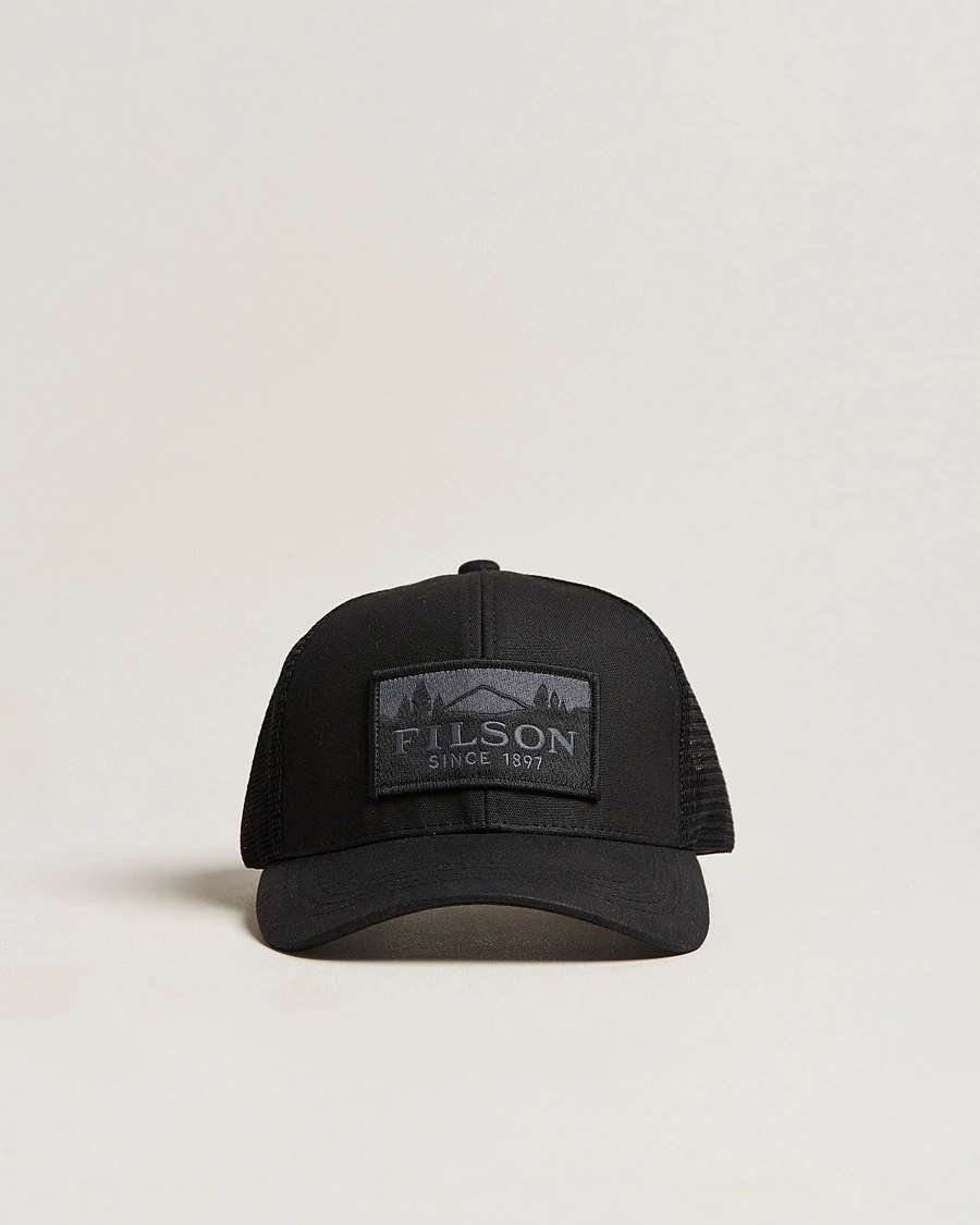Filson Logger Mesh Cap Black – Svart