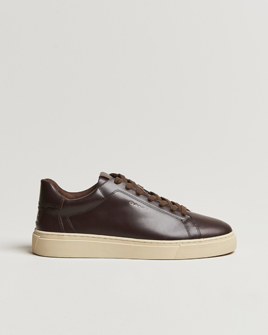 Herre | Sko | GANT | Mc Julien Leather Sneaker Dark Brown