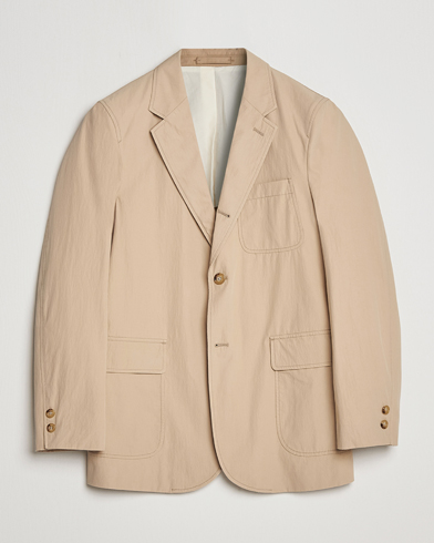 Herre | Dressjakker | BEAMS PLUS | Comfort Cloth Travel Jacket Beige