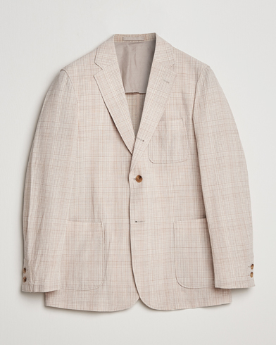 Herre |  | BEAMS PLUS | Cotton/Linen Comfort Jacket Natural