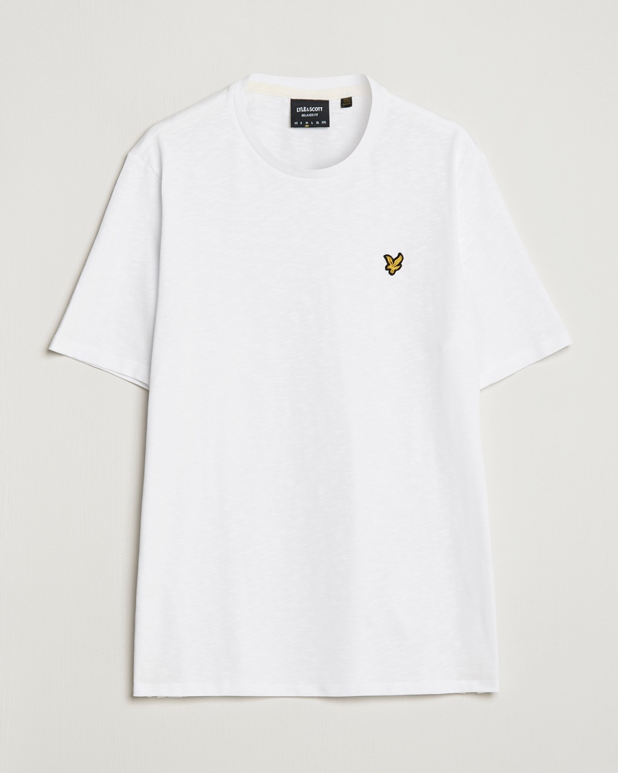 Herre | | Lyle & Scott | Slub T-Shirt White