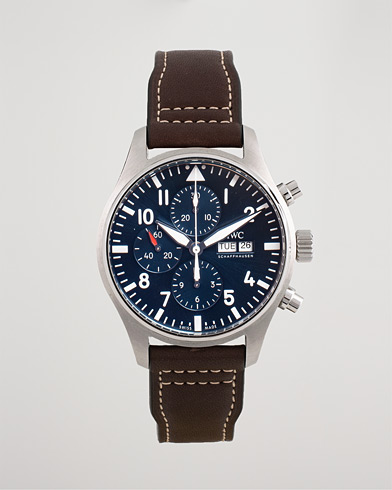 Herre |  | IWC Pre-Owned | Le Petit Prince Chronograph IW377714 Steel Blue