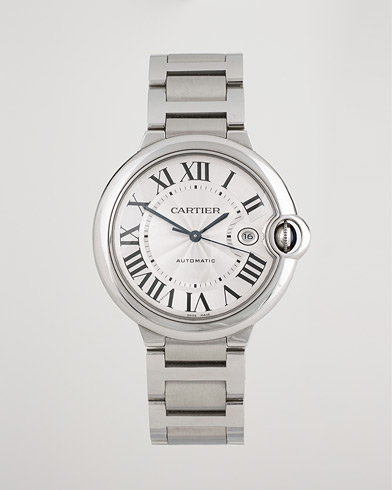 Herre | Pre-Owned & Vintage Watches | Cartier Pre-Owned | Ballon Bleu 42 3765342975WX Steel White