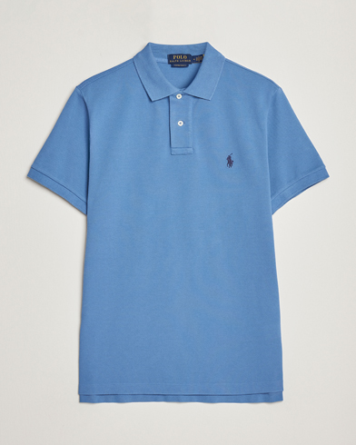 Herre | Nye produktbilder | Polo Ralph Lauren | Custom Slim Fit Polo French Blue