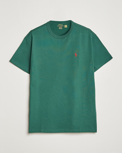Herre | Kortermede t-shirts | Polo Ralph Lauren | Heavyweight Crew Neck T-Shirt Washed Forest