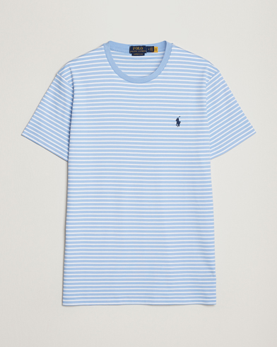 Herre |  | Polo Ralph Lauren | Luxury Pima Cotton Striped T-shirt Blue/White
