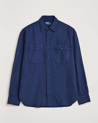Herre | Skjortejakke | Polo Ralph Lauren | Cotton Overshirt Newport Navy