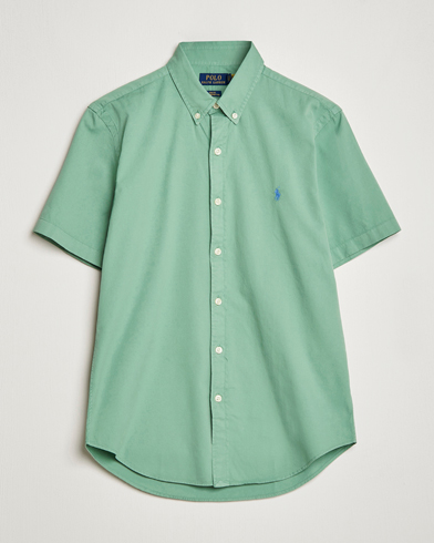 Herre |  | Polo Ralph Lauren | Twill Short Sleeve Shirt Faded Mint