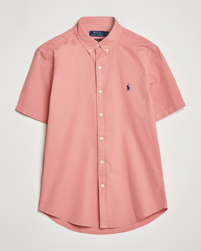 Herre | Kortermede skjorter | Polo Ralph Lauren | Twill Short Sleeve Shirt Desert Rose