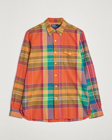 Herre | 60% salg | Polo Ralph Lauren | Classic Fit Checked Madras Shirt Multi