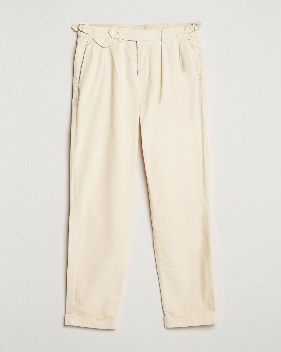 Herre | | Polo Ralph Lauren | Corduroy Tennis Trousers Guide Cream