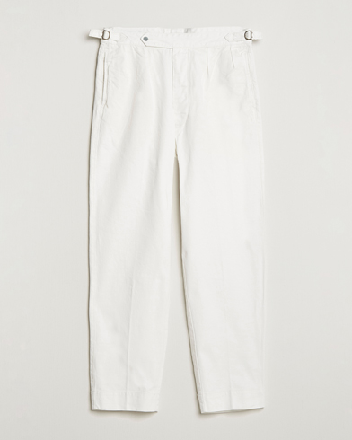 Herre | Penbukser | Polo Ralph Lauren | Rustic Twill Officer Trousers Deckwash White