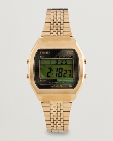 Herre | Klokker | Timex | T80 Stainless Steel 36mm  Gold