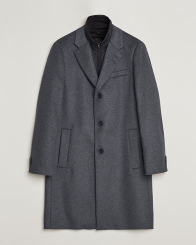  Oowen Wool Coat Grey Melange