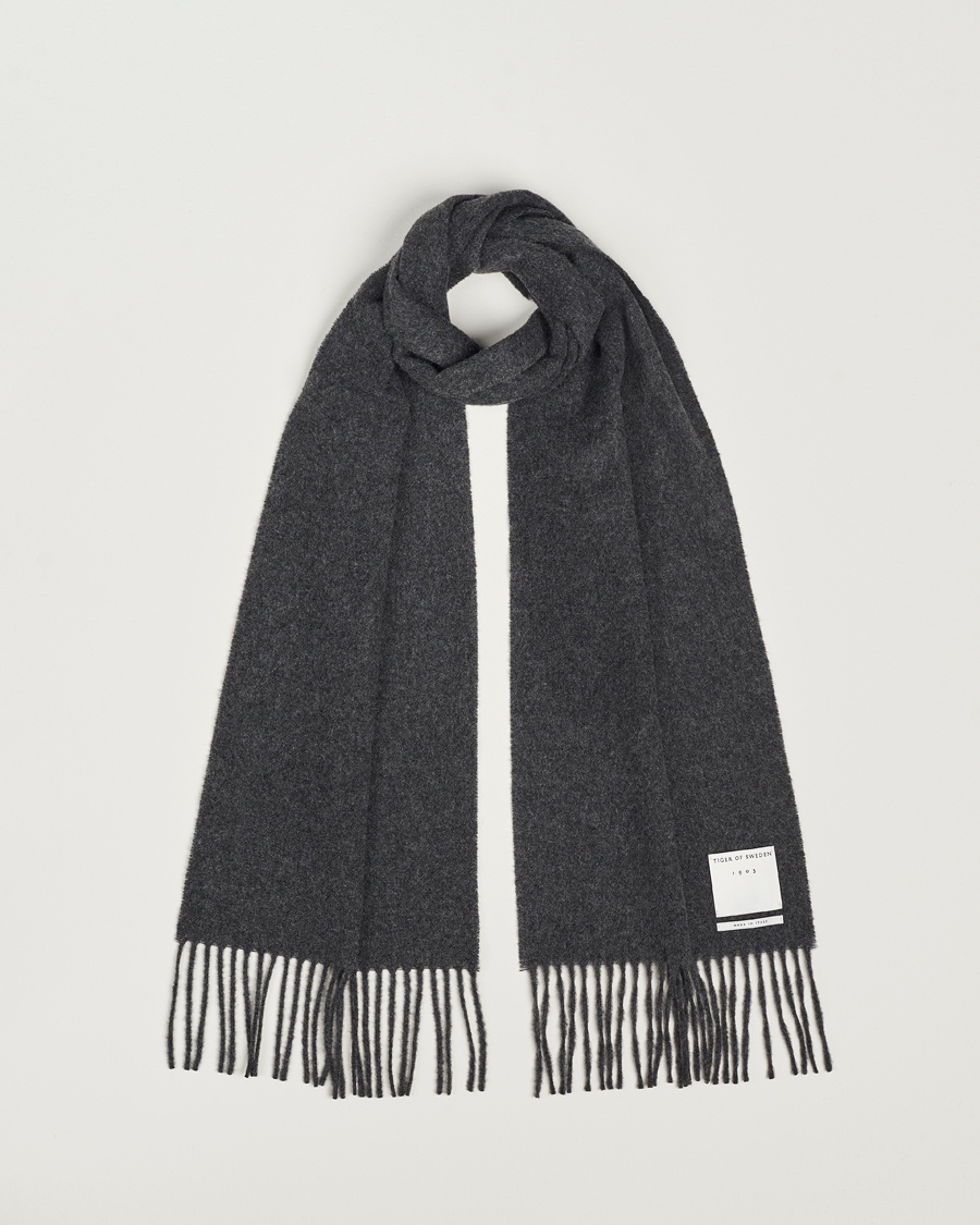  Sylan Wool Scarf Grey Melange