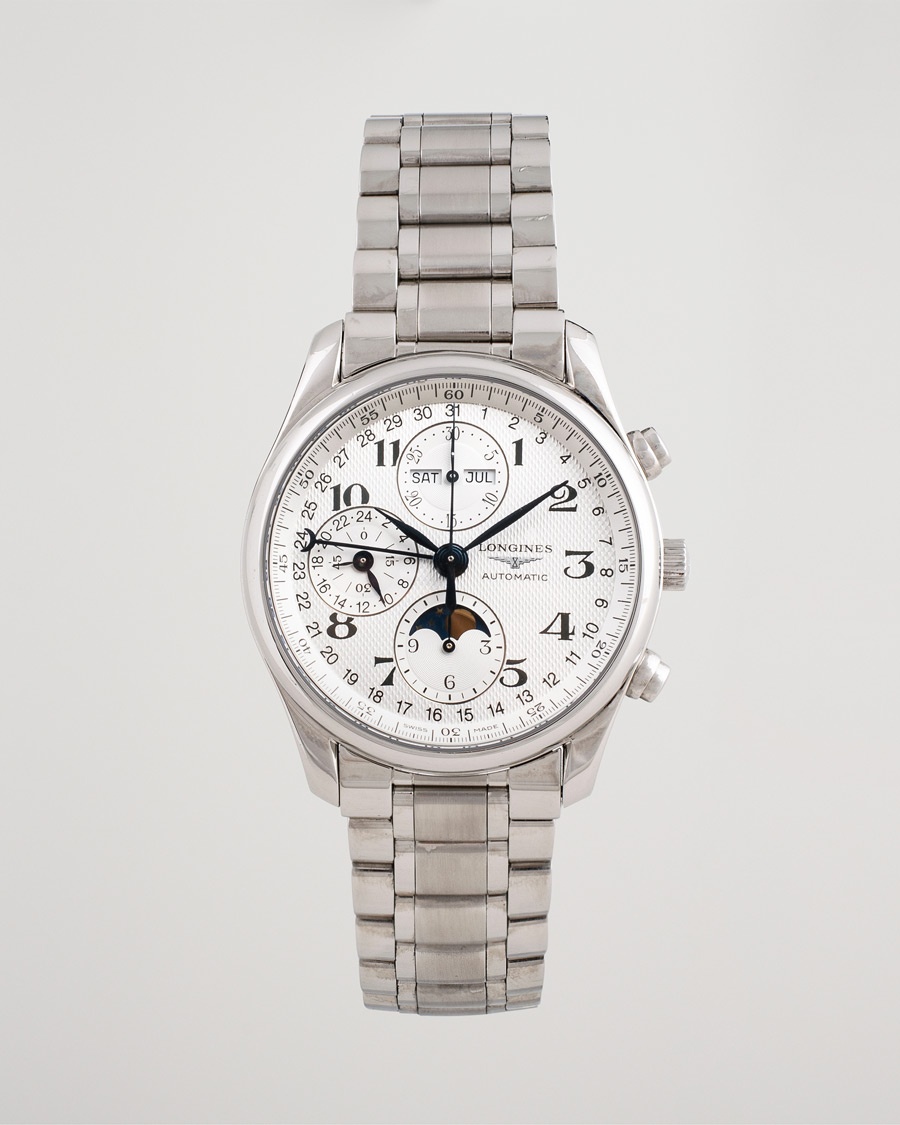 Longines Pre-Owned Master Collection L2.673.4.03.6 Steel White