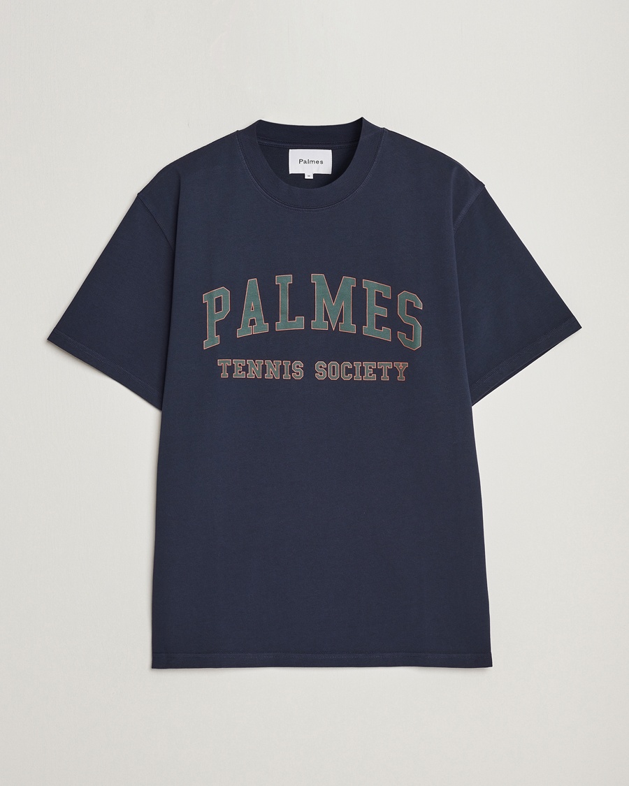 Herre | Palmes | Palmes | Ivan T-Shirt Navy