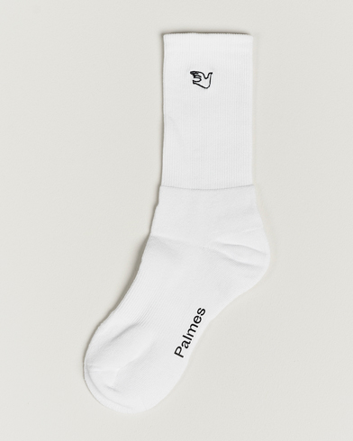 Herre | Active | Palmes | Mid Socks 2-pack White