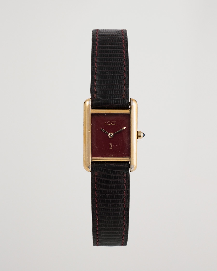 Brukt | | Cartier Pre-Owned | Must de Cartier Tank Gold Brown