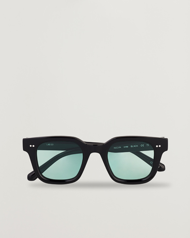 Herre | Buede solbriller | CHIMI | 04M Sunglasses Black/Teal Green