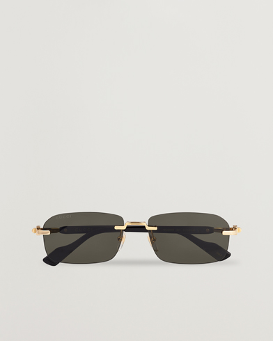Herre | Solbriller | Gucci | GG1221S Sunglasses Gold/Black