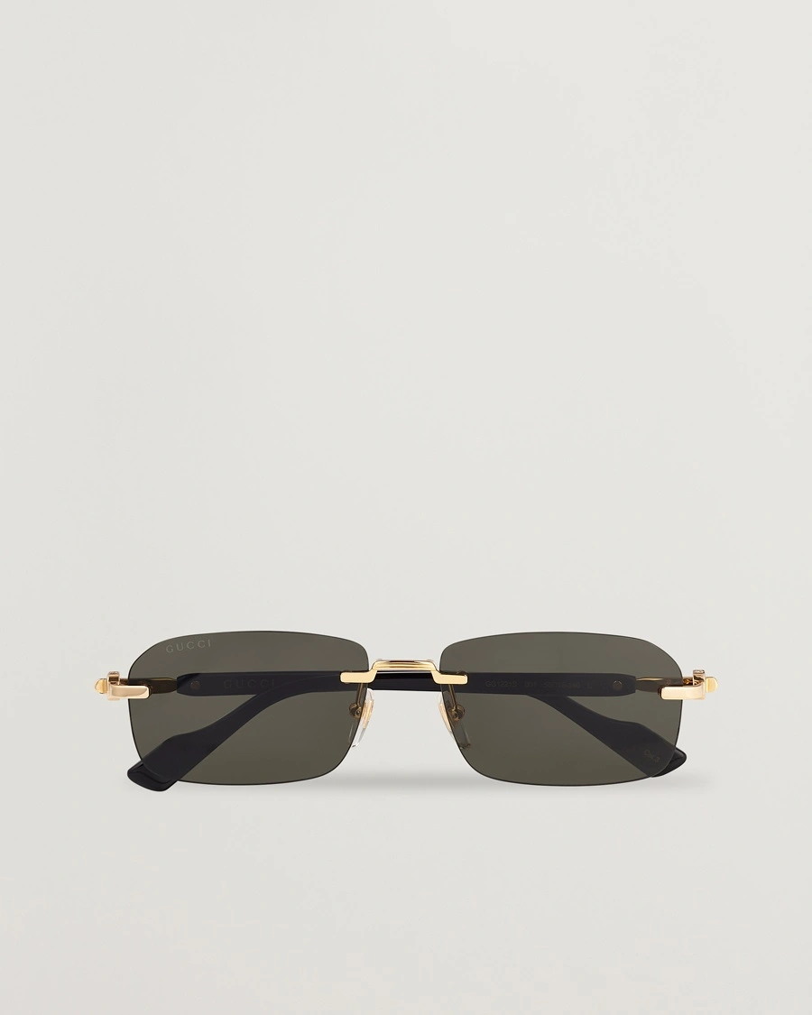 Gucci GG1221S Sunglasses Gold/Black – Beige